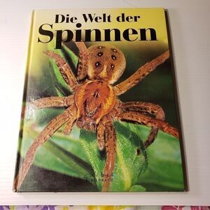 German Spider Book Die Welt der Spinnen
